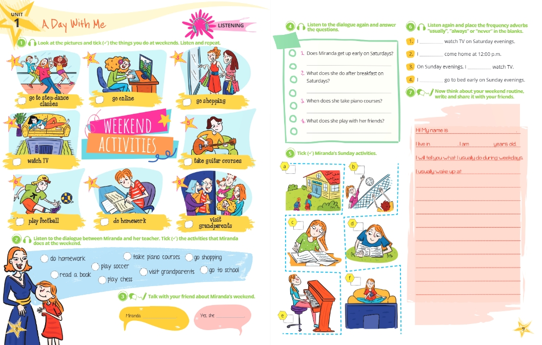 6. Sınıf More & More Prep Class Course Book & Skills Book ( Reading & Writing & Listening & Speaking ) ( 2 Kitap )