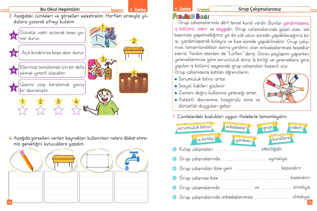 Fenomen Çocuk 2.Sınıf Hayat Bilgisi