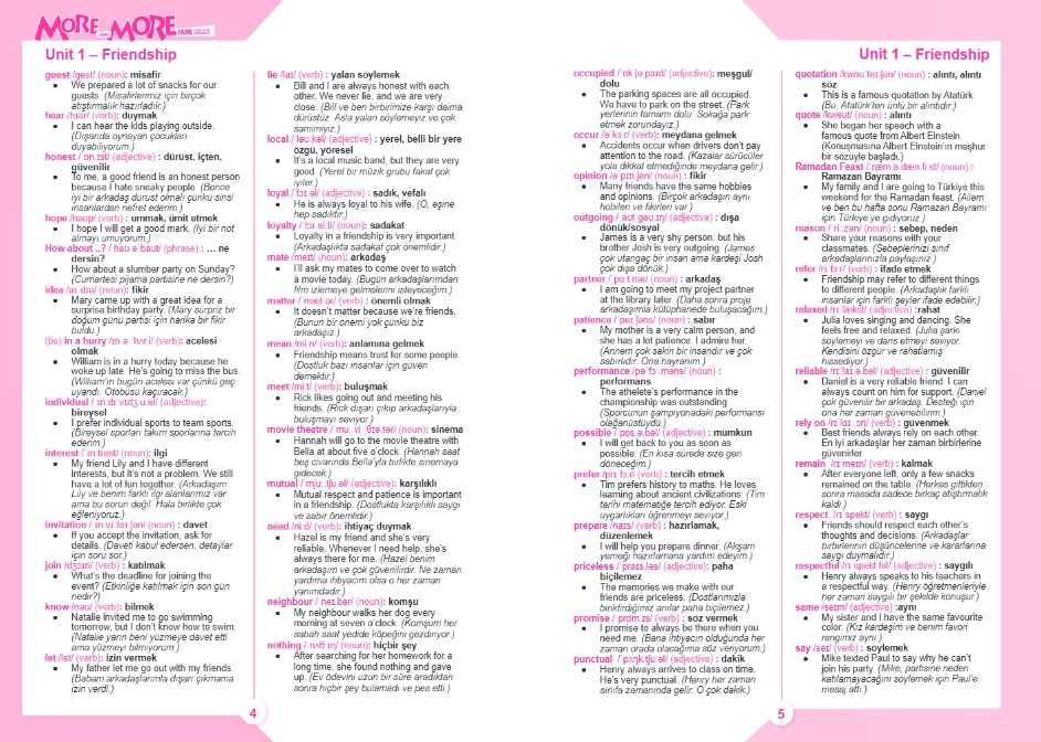 8.SINIF MORE & MORE PRACTICE BOOK & REVISION TESTS & DICTIONARY (3 KİTAP)