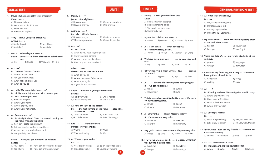 LİSE 9.SINIF MORE & MORE STUDENT’S BOOK & WORKBOOK & SKILLS BOOK (3 KİTAP)