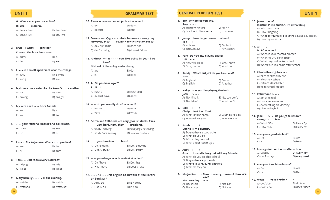 LİSE 10. SINIF MORE & MORE STUDENT’S BOOK & WORKBOOK (2KİTAP)