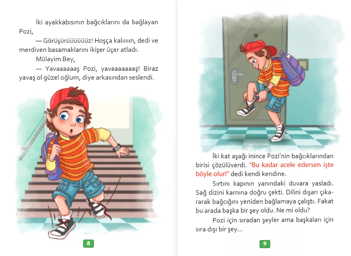 3.SINIF OKUMA KİTABI BU NE TELAŞ ? BİRAZ YAVAŞ !