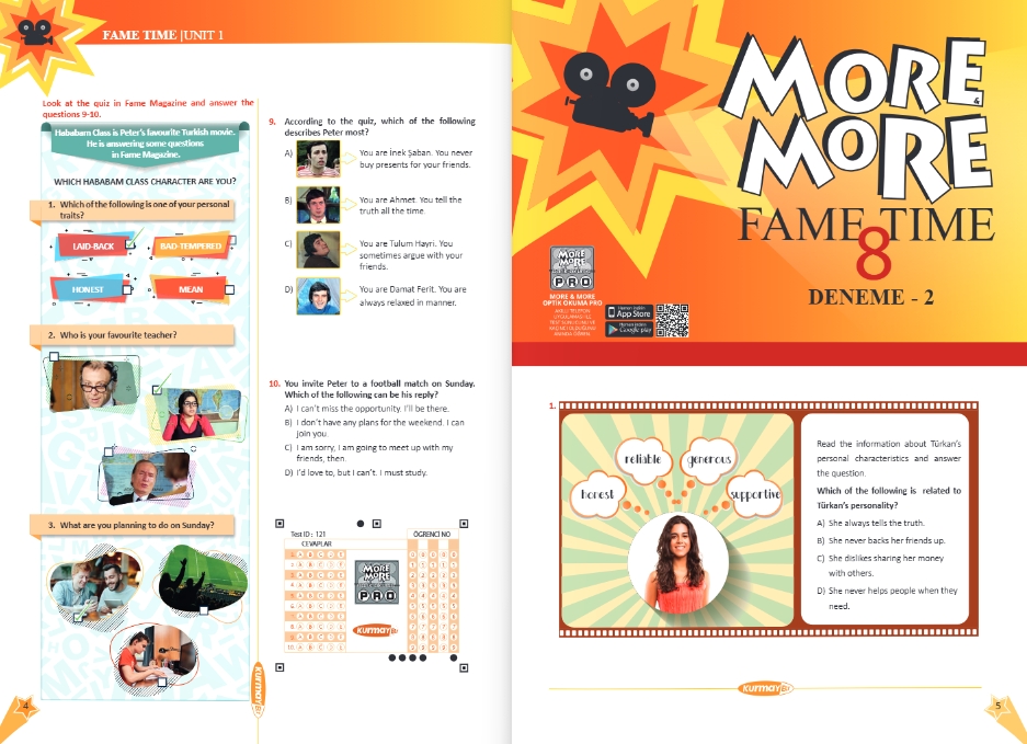 8.SINIF MORE & MORE FAME TIME