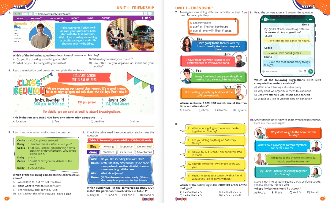 FENOMEN 8 ENGLISH TEST BOOK 