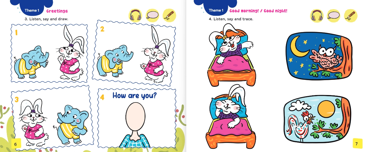 MORE & MORE TIME FOR RABY PRESCHOOL (B) STUDENT’S & ACTIVITY BOOK (2’Lİ SET)  5-6 YAŞ