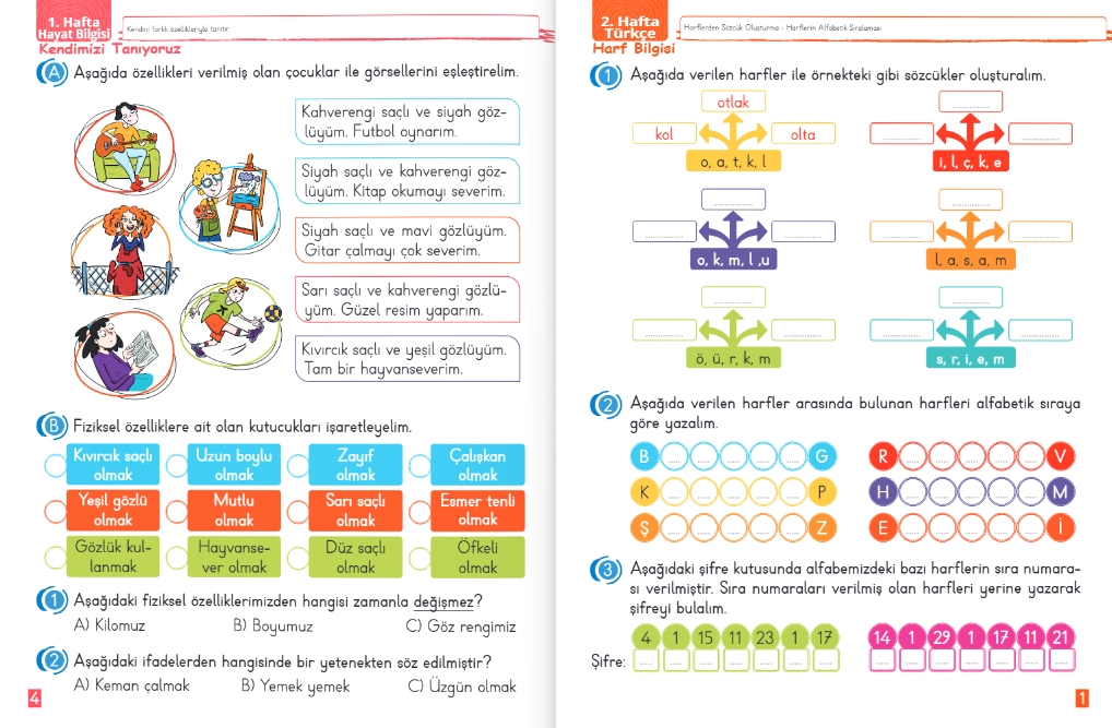 Fenomen Çocuk 2.Sınıf Haftalık Ödev Fasikülleri