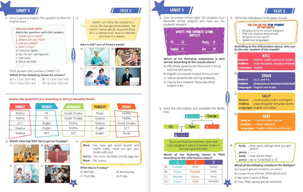 5.SINIF MORE & MORE PREP CLASS TEST BOOK