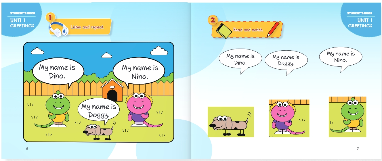 MORE & MORE 1.SINIF DINO & NINO STUDENT’S BOOK & ACTIVITY BOOK (2’Lİ SET) 
