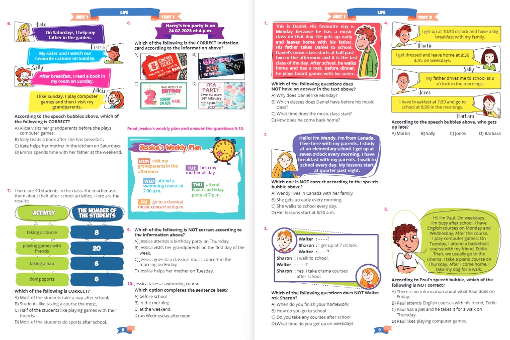 6. Sınıf More & More Fenomen Test Book