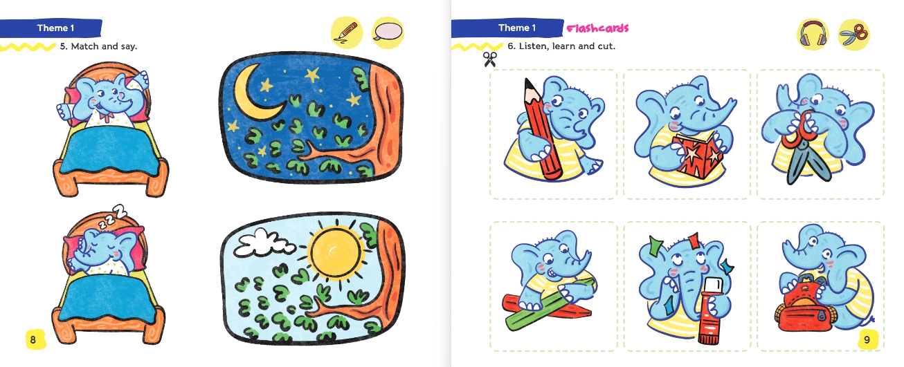 MORE & MORE TIME FOR ELLY PRESCHOOL (A) STUDENT’S & ACTIVITY BOOK (2’Lİ SET) 4-5 YAŞ