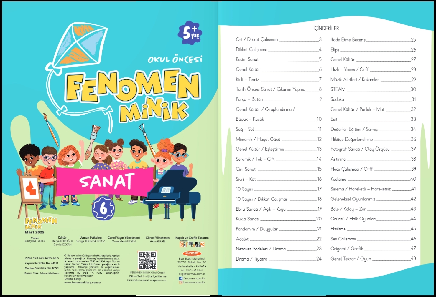 Fenomen Minik Okul Öncesi Öğrenci Seti 16 Kitap  5+ Yaş
