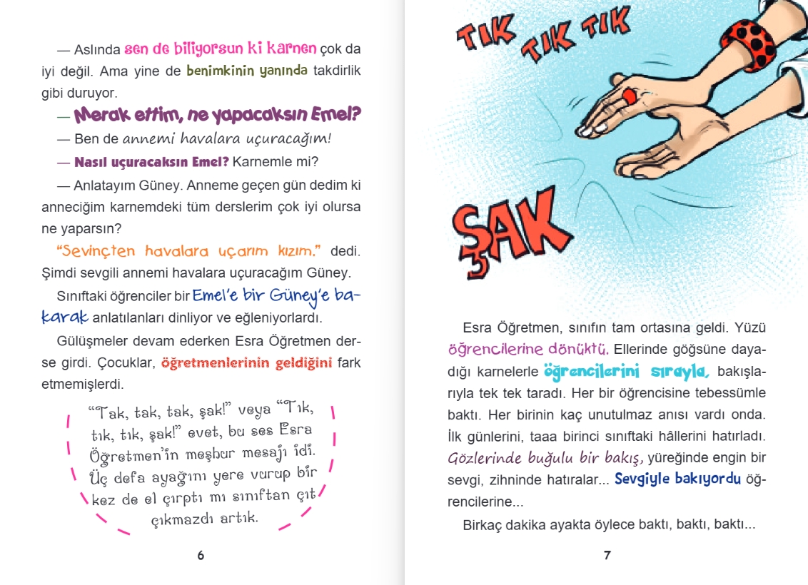 4.SINIF OKUMA KİTABI KARNE ŞAKASI