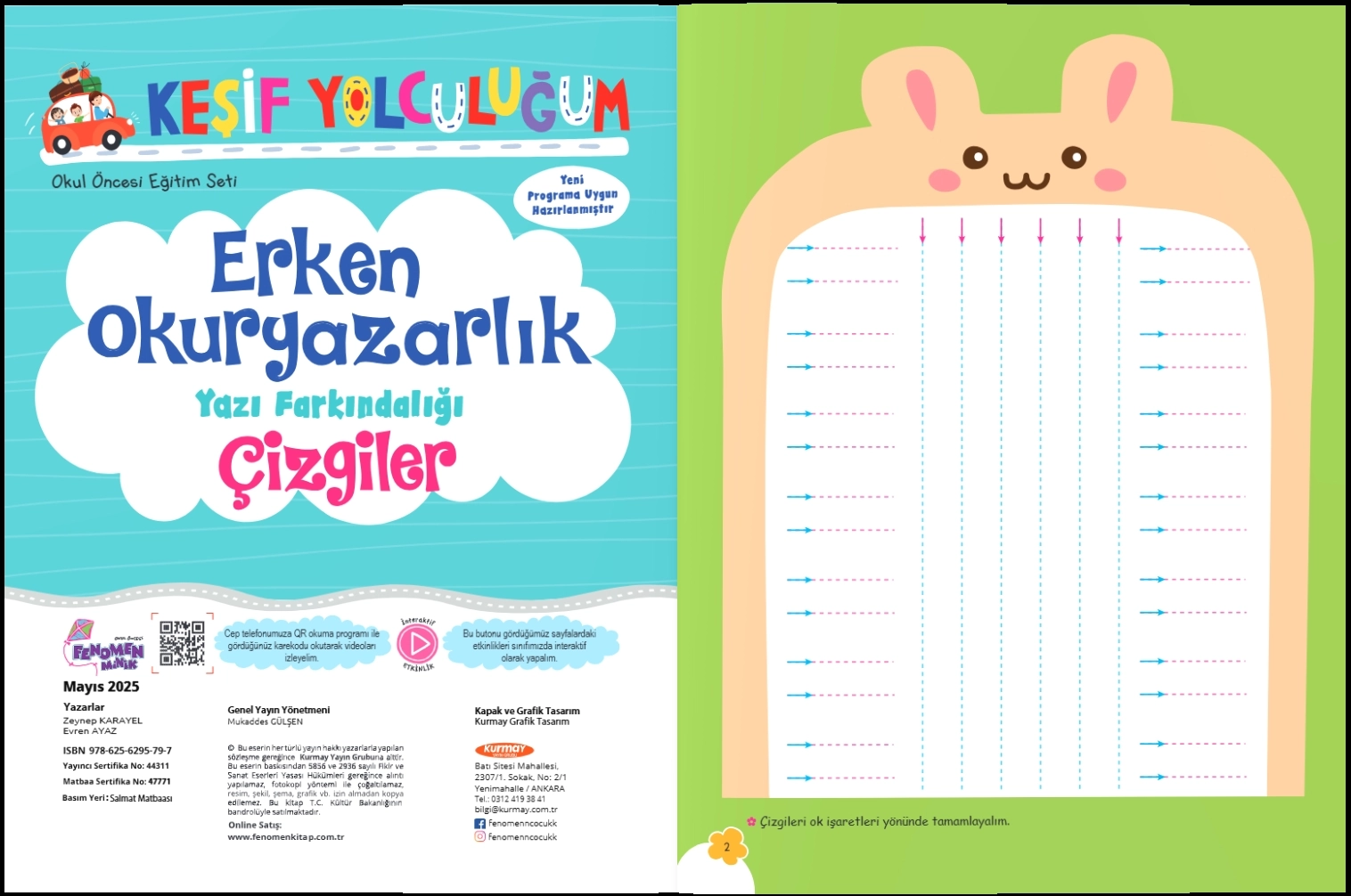 Fenomen Minik Okul Öncesi Öğrenci Seti 16 Kitap  5+ Yaş