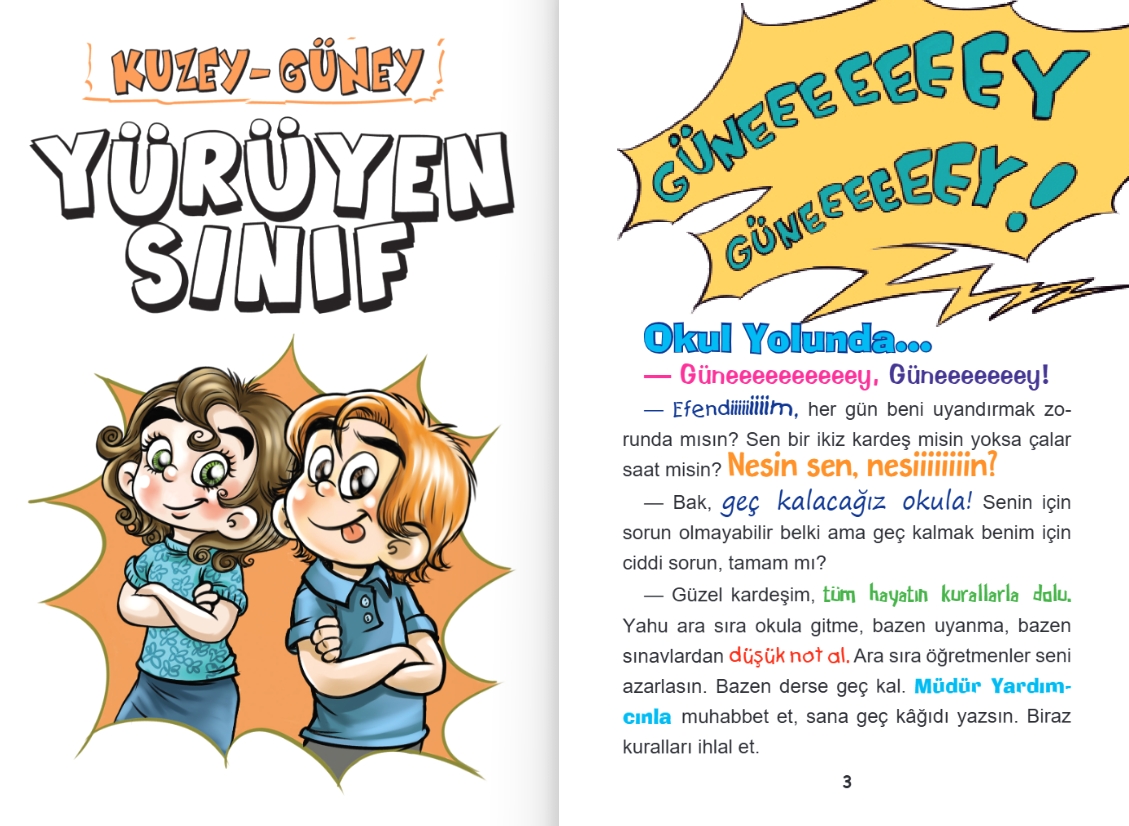 4.SINIF OKUMA KİTABI YÜRÜYEN SINIF