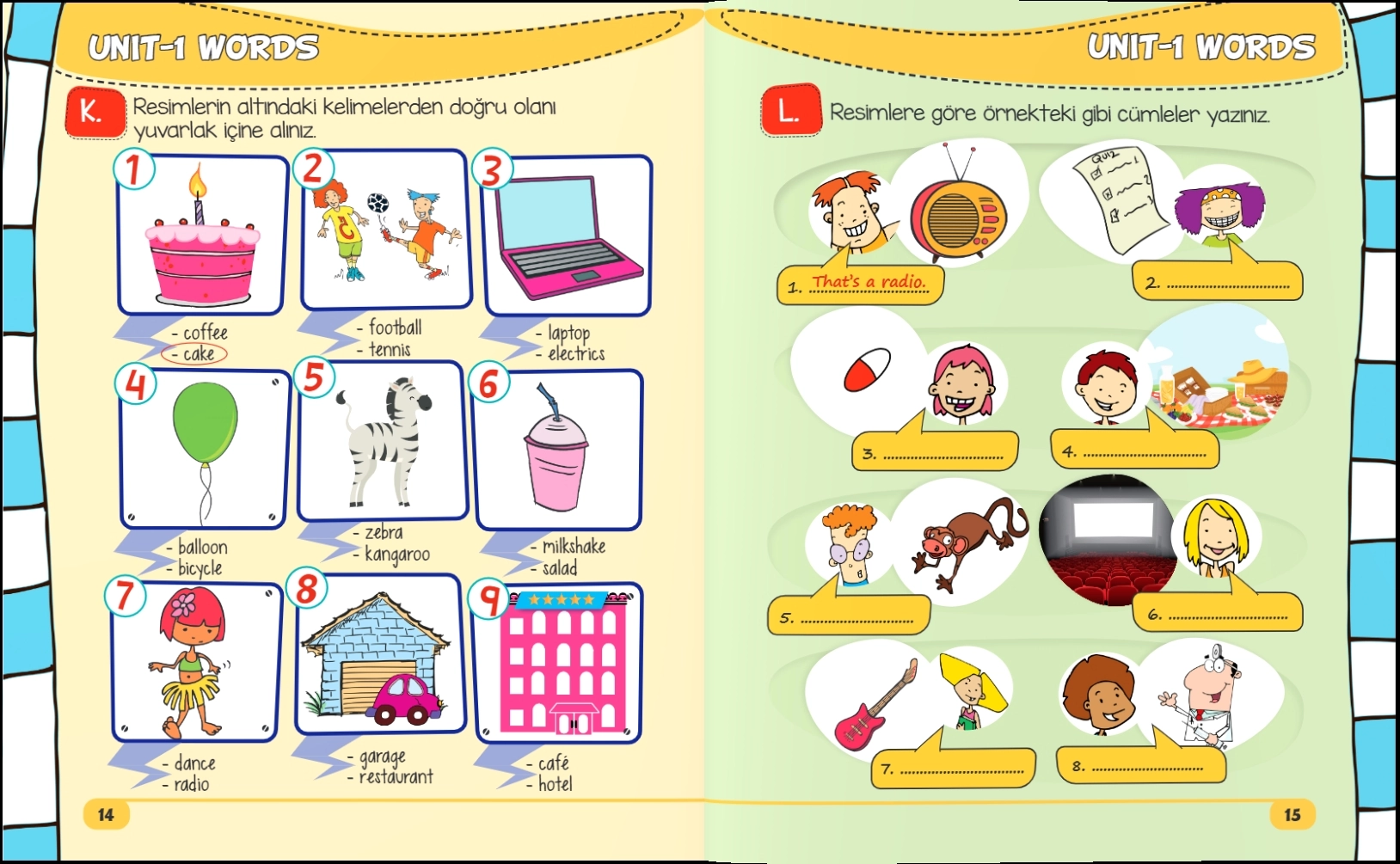 Fenomen Çocuk 2 English Practice Book 