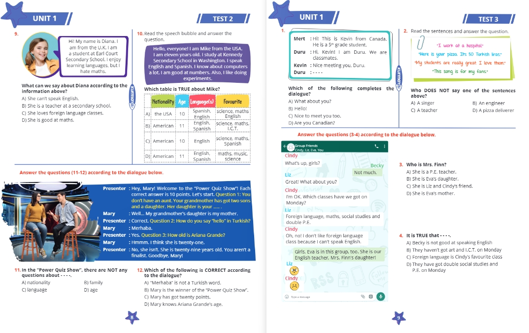 5.SINIF MORE & MORE PREP CLASS TEST BOOK