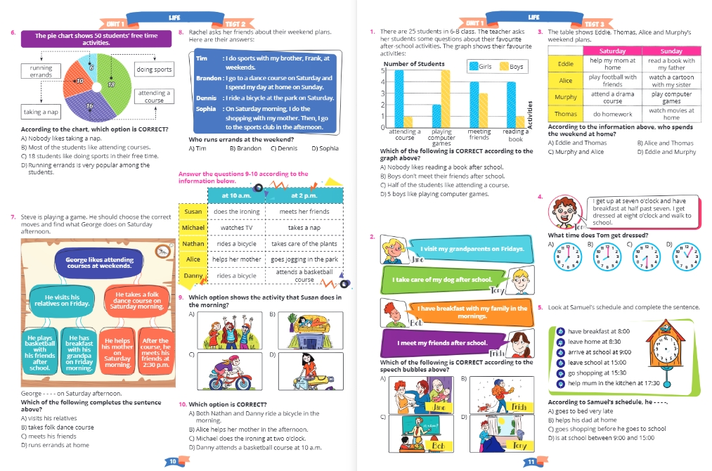 6. Sınıf More & More Fenomen Test Book