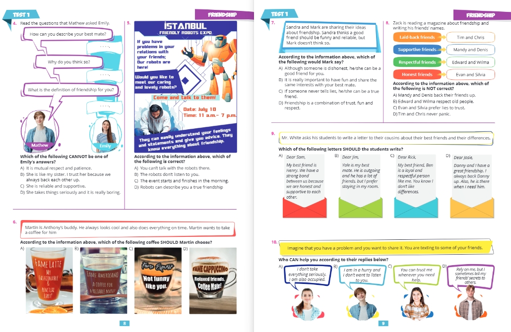 8. SINIF MORE & MORE FAME THE BEST TEST BOOK