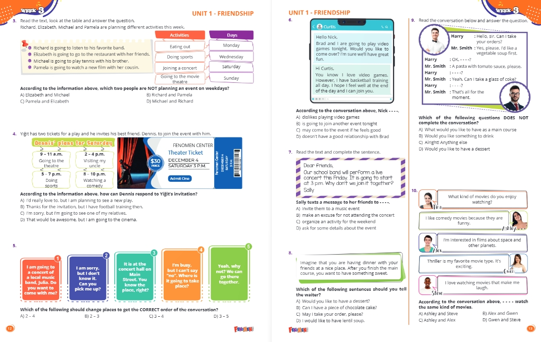 FENOMEN 8 ENGLISH TEST BOOK 