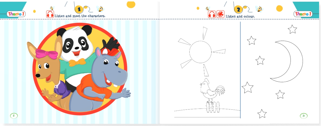 MORE & MORE STARDUST LEVEL 3 STUDENT’S BOOK & ACTIVITY BOOK & WORKSHEETS (3’LÜ SET) 5-6 YAŞ