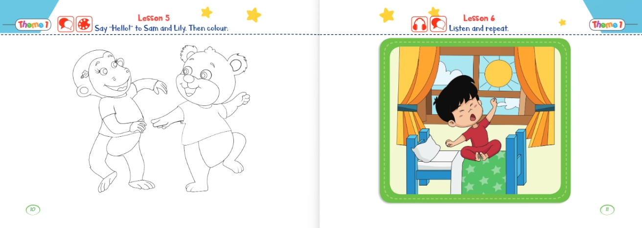 MORE & MORE STARDUST LEVEL 2 STUDENT’S & ACTIVITY BOOK & WORKSHEETS (3’LÜ SET) 4-5 YAŞ