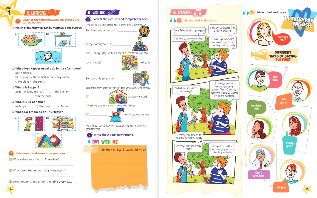 6. Sınıf More & More Prep Class Course Book & Skills Book ( Reading & Writing & Listening & Speaking ) ( 2 Kitap )