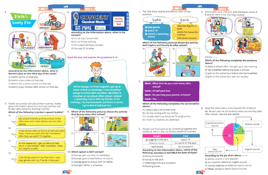 6. Sınıf More & More Fenomen Test Book