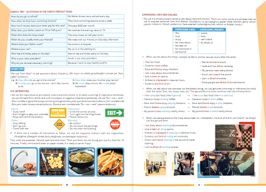 Lise 9. Sınıf More & More Access Grammar Book A1 - A2