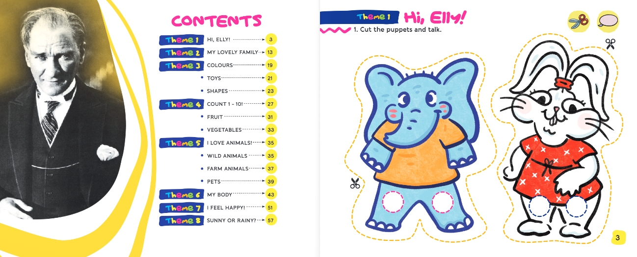 MORE & MORE TIME FOR ELLY PRESCHOOL (A) STUDENT’S & ACTIVITY BOOK (2’Lİ SET) 4-5 YAŞ