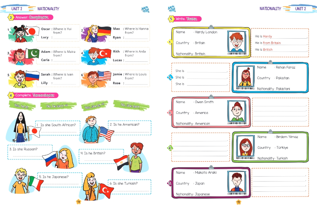 MORE & MORE İLKOKUL 4.SINIF WORKSHEETS & TEST BOOK & SELFIE TEST