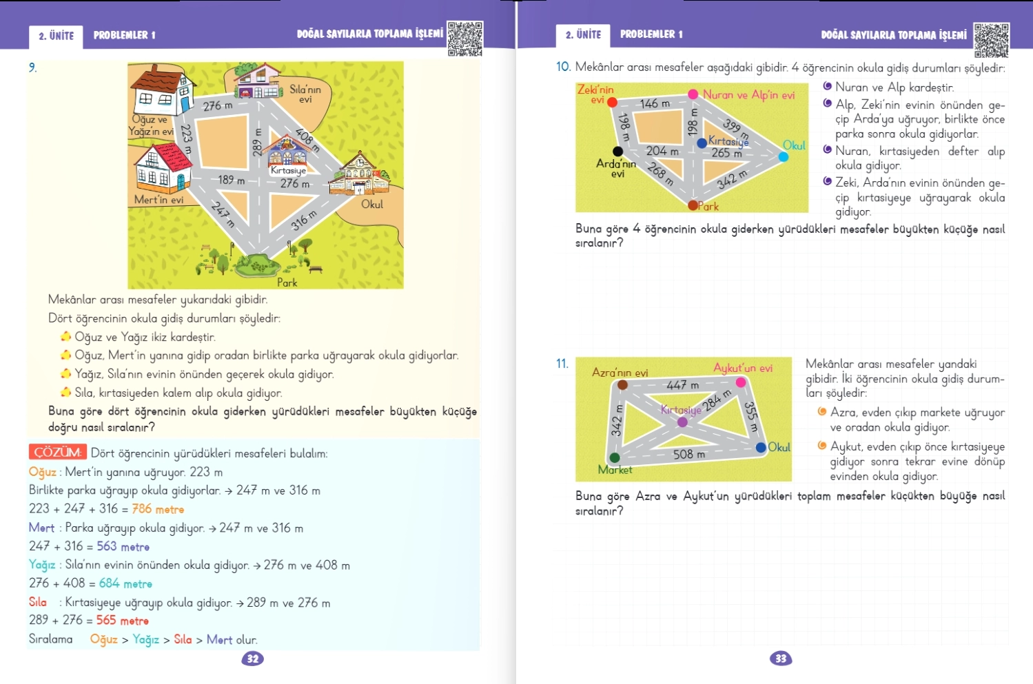 Fenomen Çocuk 3. Sınıf Problemler 3.Sınıf Matematik
