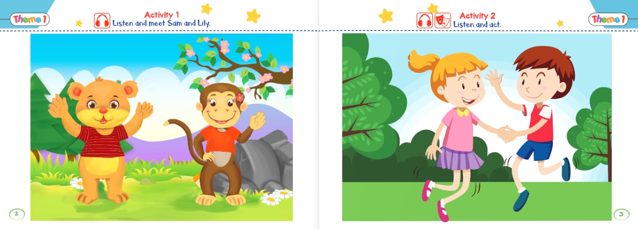 MORE & MORE STARDUST LEVEL 2 STUDENT’S & ACTIVITY BOOK & WORKSHEETS (3’LÜ SET) 4-5 YAŞ