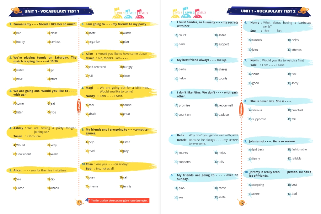 8.SINIF MORE & MORE STAR WORDS POWER