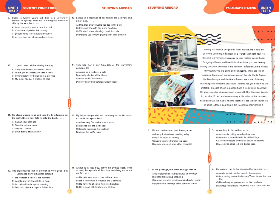 LİSE 9.SINIF MORE & MORE SANTRA TEST BOOK