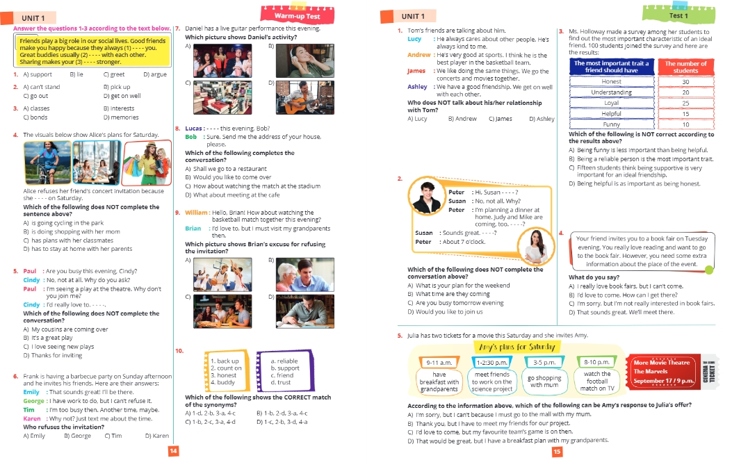 8.SINIF MORE & MORE WORKSHEETS NOTEBOOK
