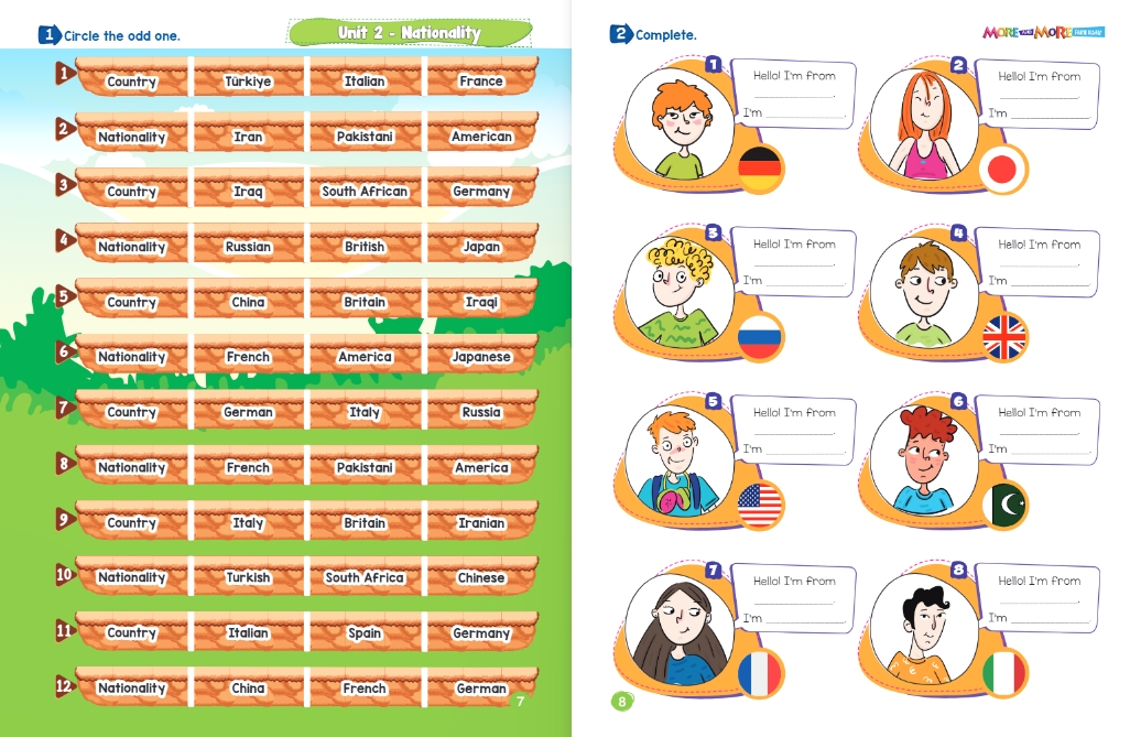 MORE & MORE İLKOKUL 4.SINIF PRACTICE BOOK & WORKBOOK & READERS & CRAFT BOOK  (4 KİTAP)