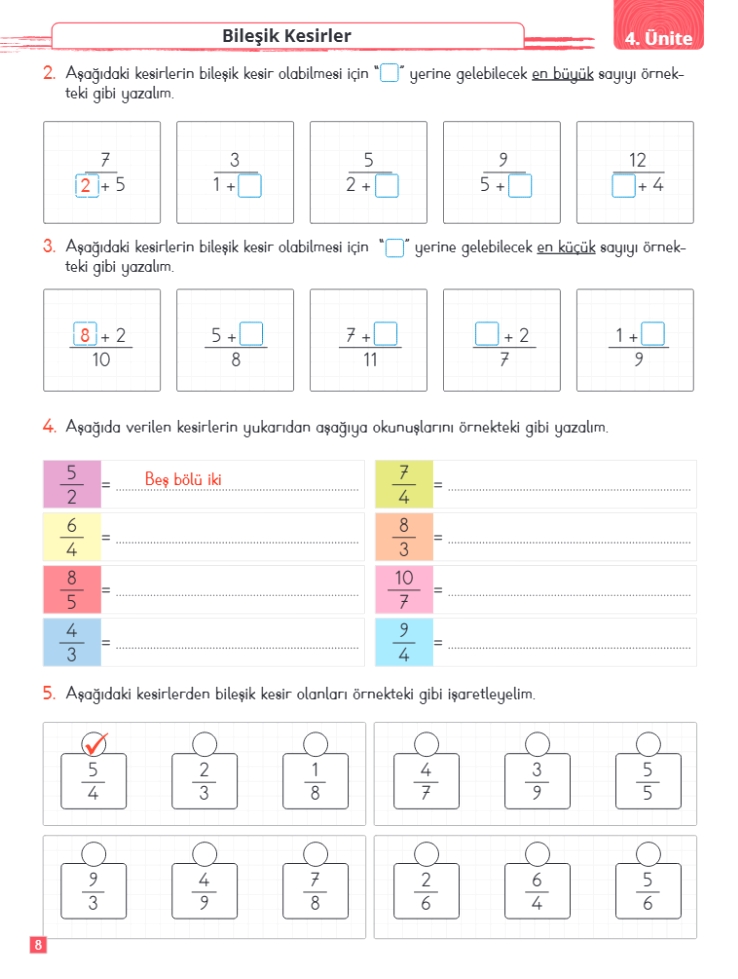 Fenomen Çocuk 4.Sınıf Matematik Kitap Seti (2Kitap)