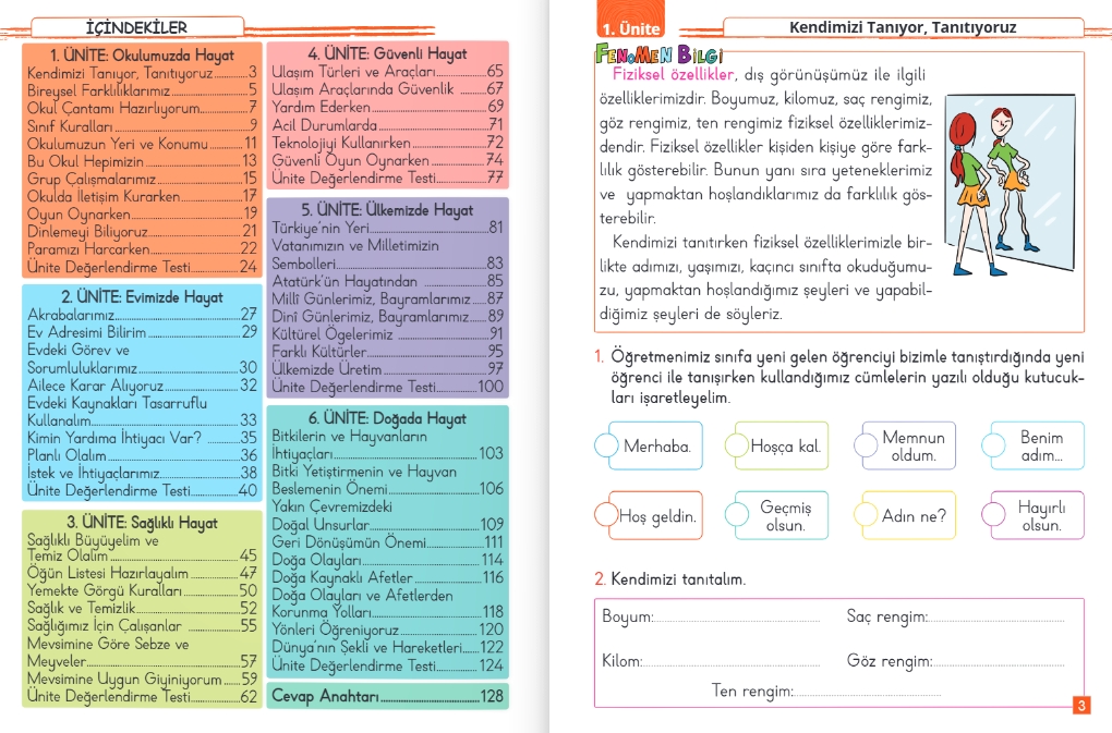 Fenomen Çocuk 2.Sınıf Hayat Bilgisi