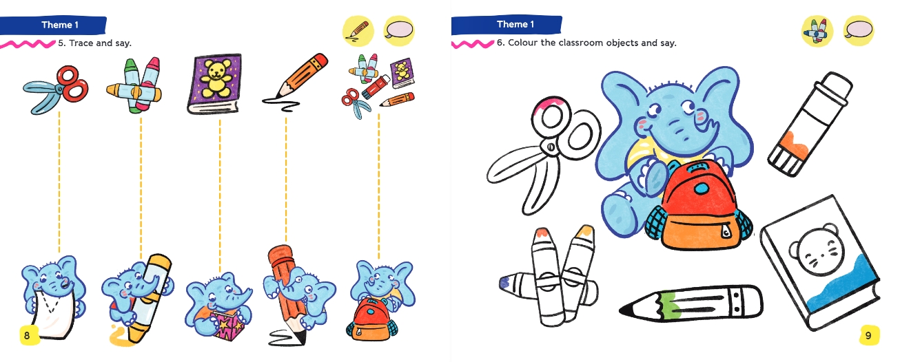 MORE & MORE TIME FOR ELLY PRESCHOOL (A) STUDENT’S & ACTIVITY BOOK (2’Lİ SET) 4-5 YAŞ