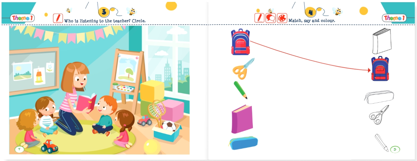 MORE & MORE STARDUST LEVEL 3 STUDENT’S BOOK & ACTIVITY BOOK & WORKSHEETS (3’LÜ SET) 5-6 YAŞ