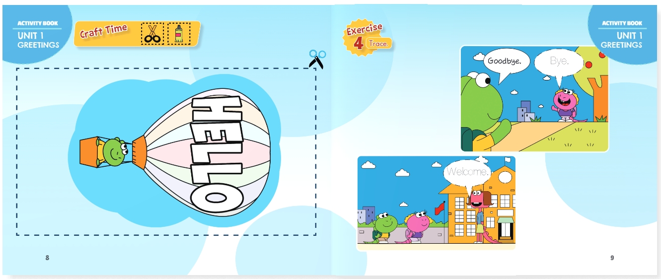 MORE & MORE 1.SINIF DINO & NINO STUDENT’S BOOK & ACTIVITY BOOK (2’Lİ SET) 
