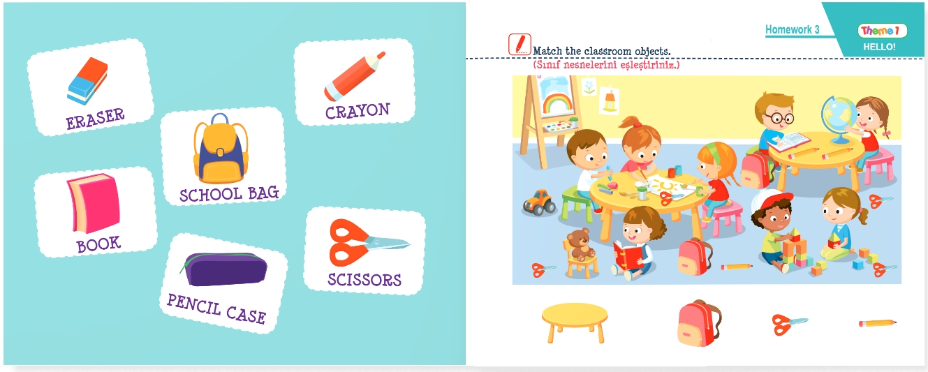 MORE & MORE STARDUST LEVEL 3 STUDENT’S BOOK & ACTIVITY BOOK & WORKSHEETS (3’LÜ SET) 5-6 YAŞ