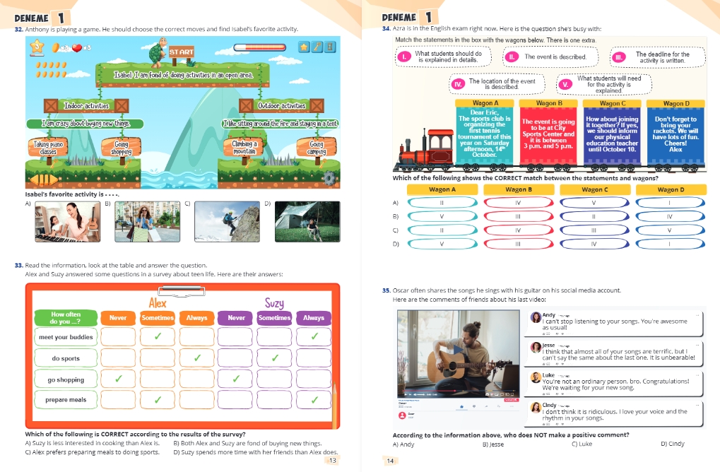 8.SINIF MORE & MORE PRACTICE BOOK & REVISION TESTS & DICTIONARY (3 KİTAP)