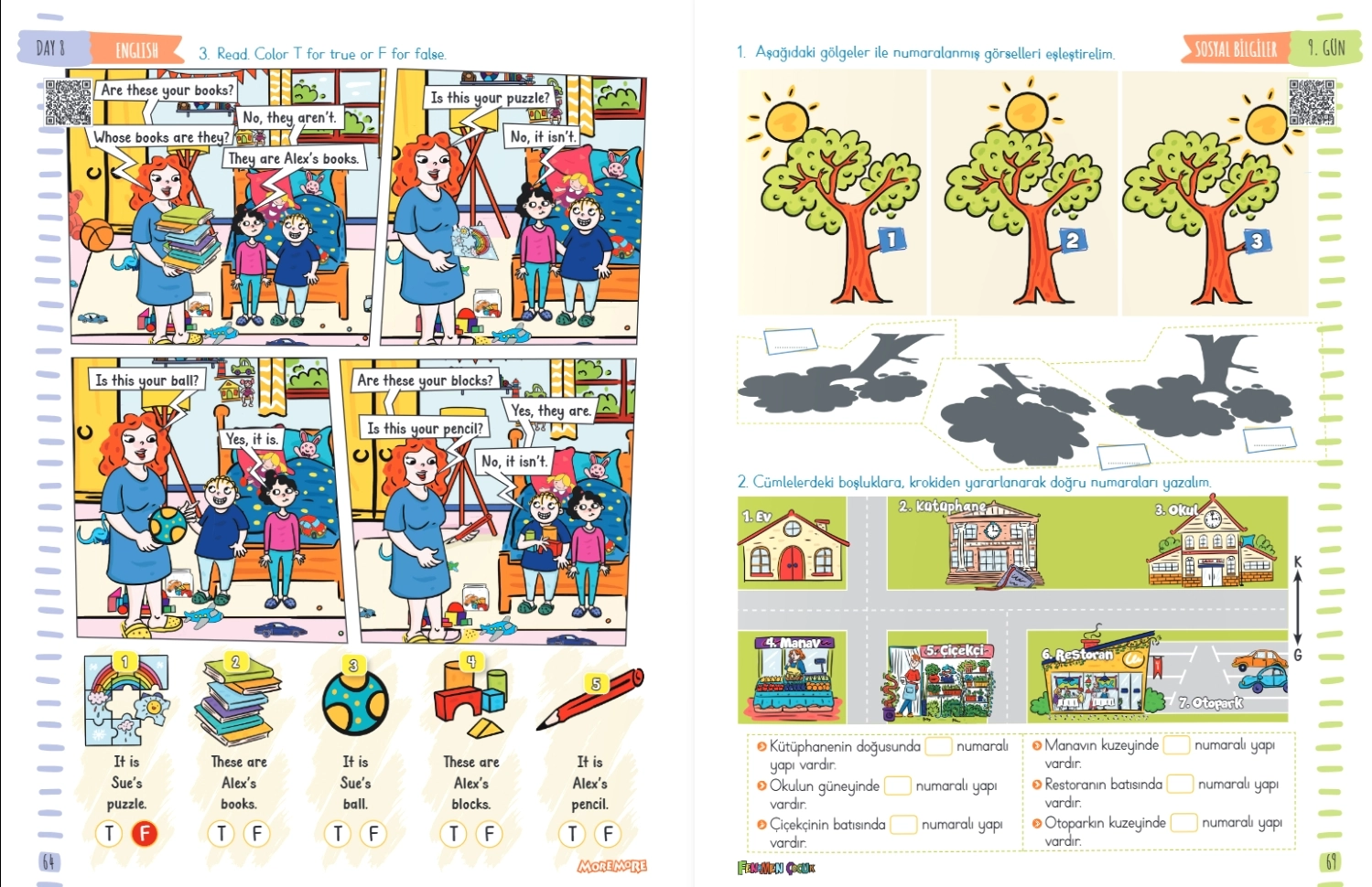 Fenomen Çocuk More&More 4. Sınıf Yarıyıl Tatil Kitabı