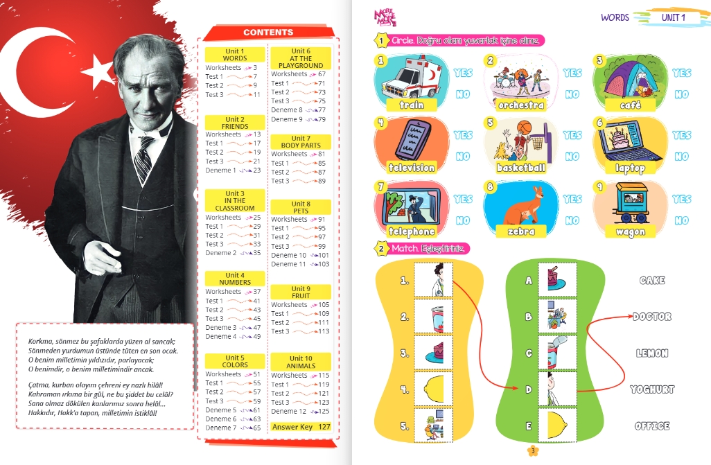 MORE & MORE İLKOKUL 2.SINIF WORKSHEETS & TEST BOOK & SELFIE TEST