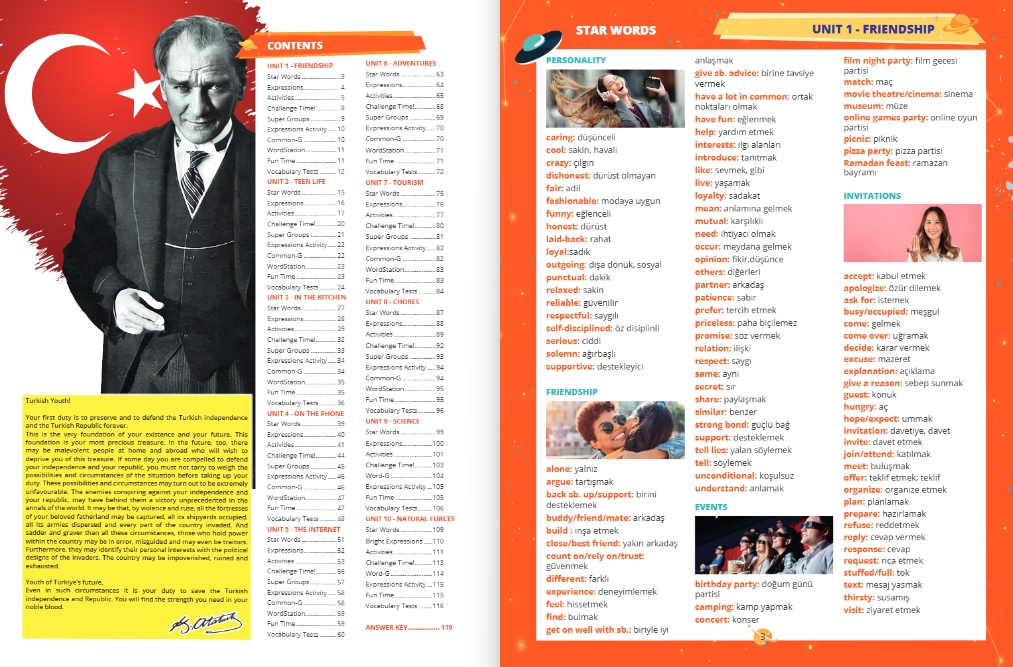 8.SINIF MORE & MORE STAR WORDS POWER