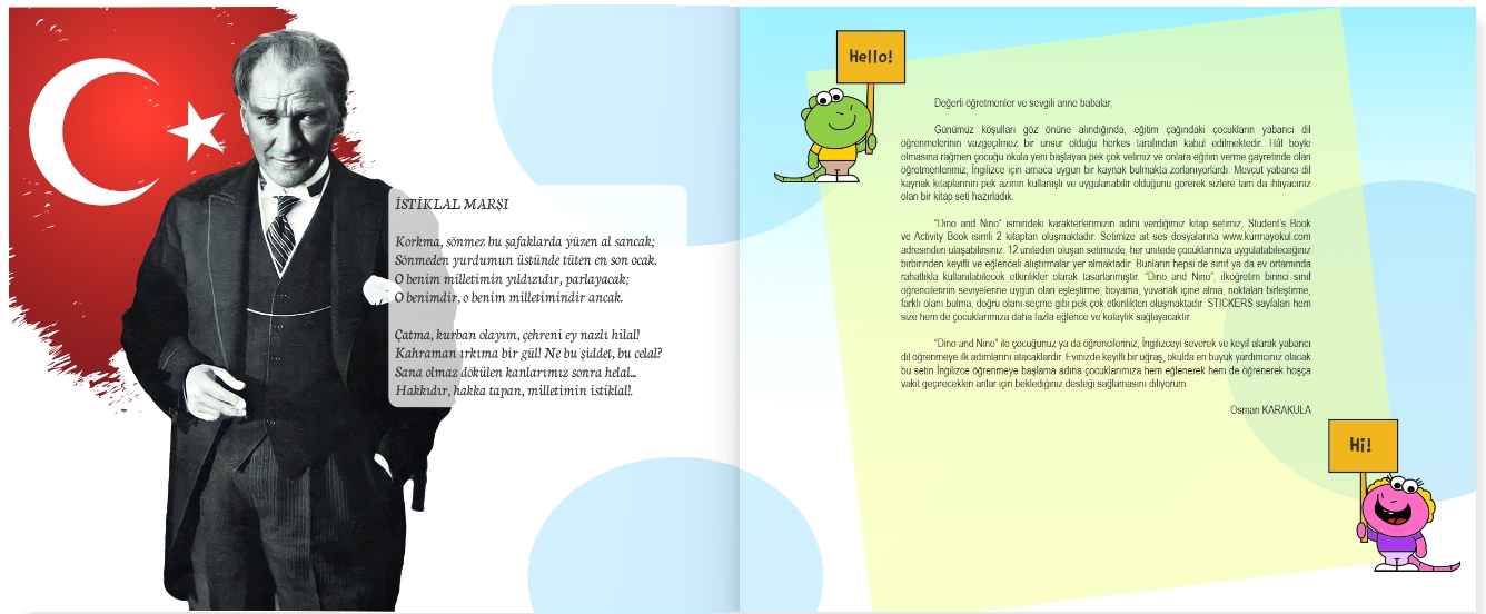 MORE & MORE 1.SINIF DINO & NINO STUDENT’S BOOK & ACTIVITY BOOK (2’Lİ SET) 