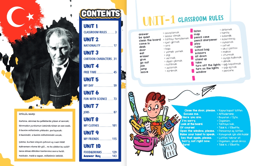 MORE & MORE İLKOKUL 4.SINIF PRACTICE BOOK & WORKBOOK & READERS & CRAFT BOOK  (4 KİTAP)