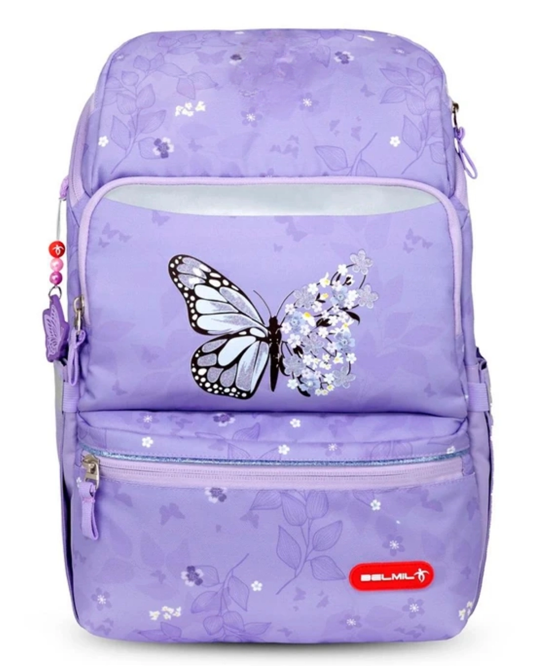 Belmil Diamond Fly Ergonomik Okul Çantası Kelebekli Mor 405-79