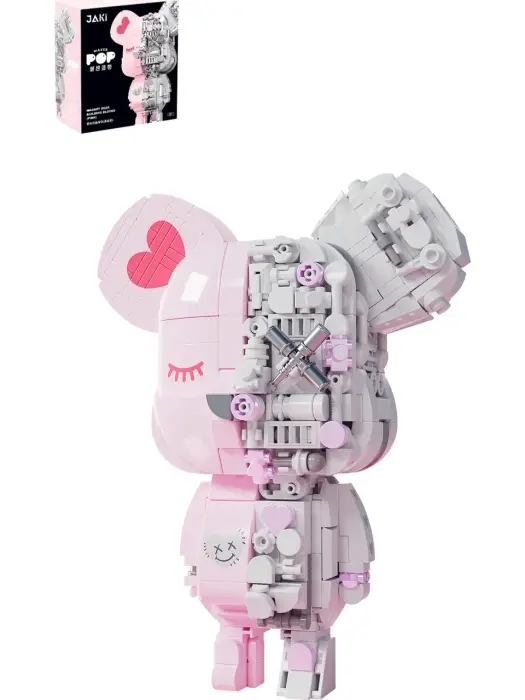Jaki Maker Pop JK6250-2 Mıknatıs Ayı Blok Seti Vagonlife